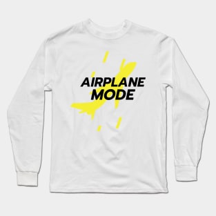 Travel Lovers - Airplane mode Long Sleeve T-Shirt